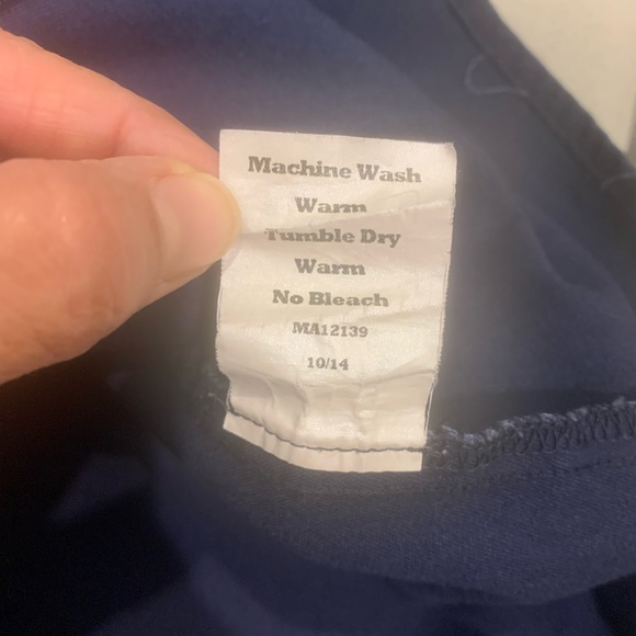 Ben Davis Navy Blue Men's Zipper Work Shirt 2XL - Picture 7 of 7